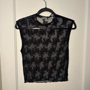 Abercrombie Paloma Mesh Top (Size M)